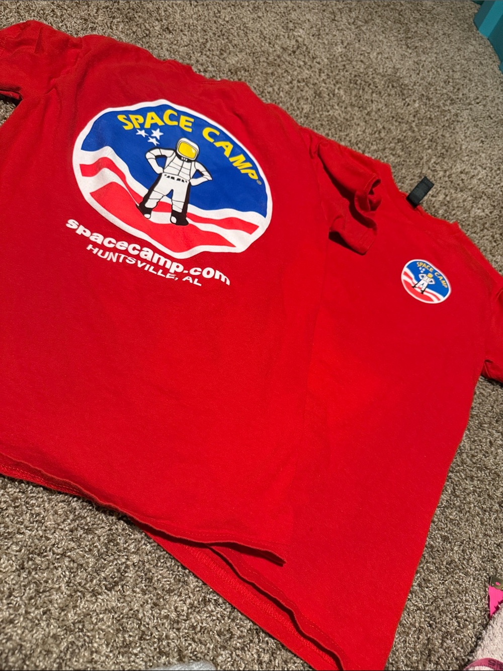 Set of two Space Camp tees by Gildan Heavy Cotton (S) - like new!